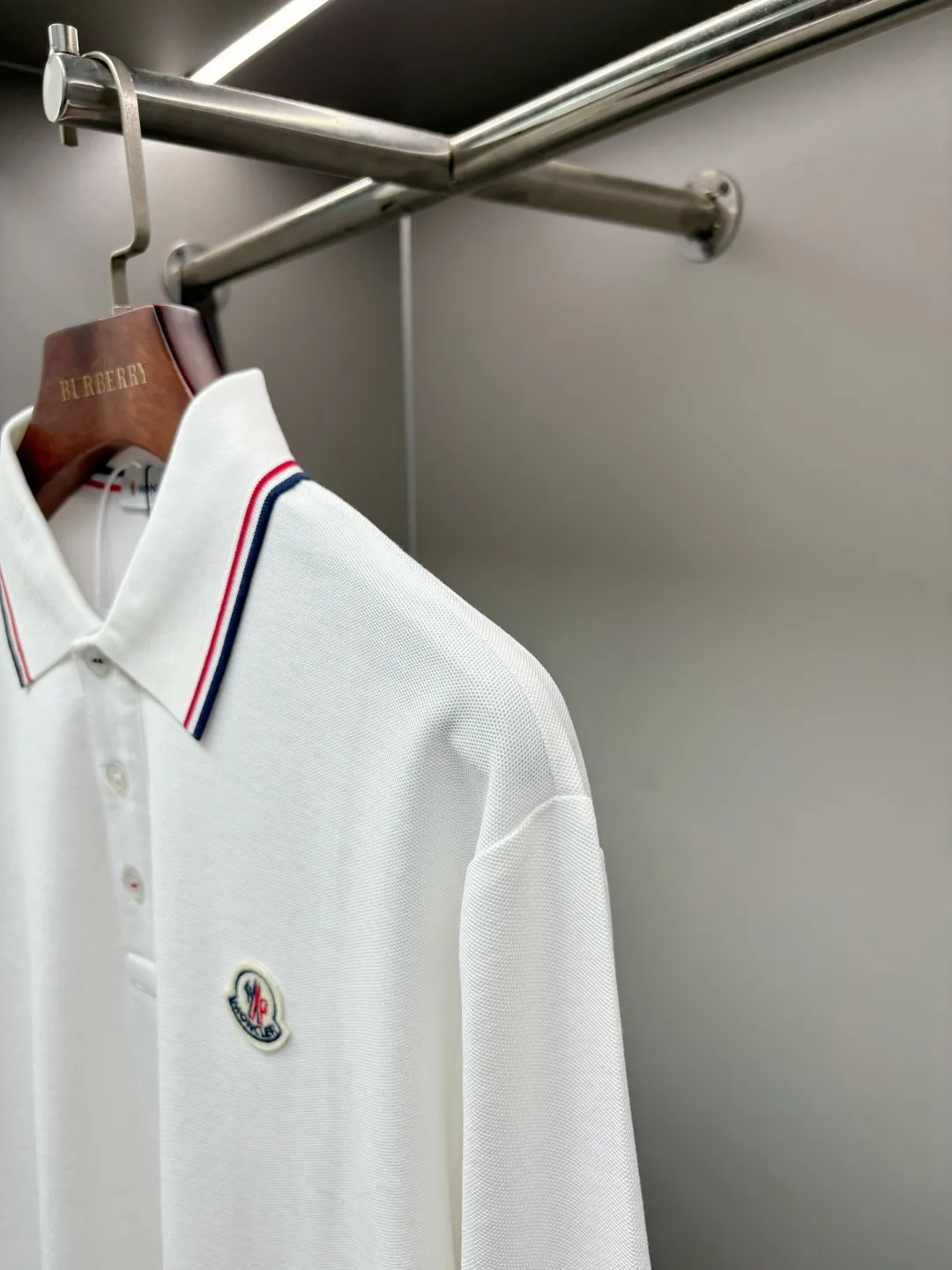 MONCLER New Arrival Polo Same Style 260 ， Factory New Arrival Versatile : Black White Royal Blue Gray Size：S-XXL